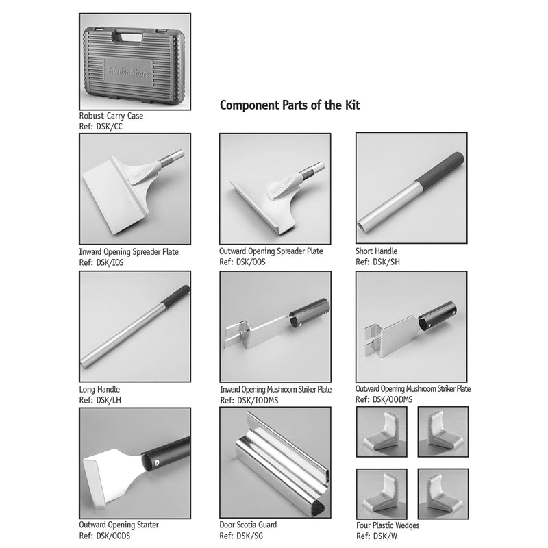 Souber Tools Door Spreader Kit Made For Locksmiths