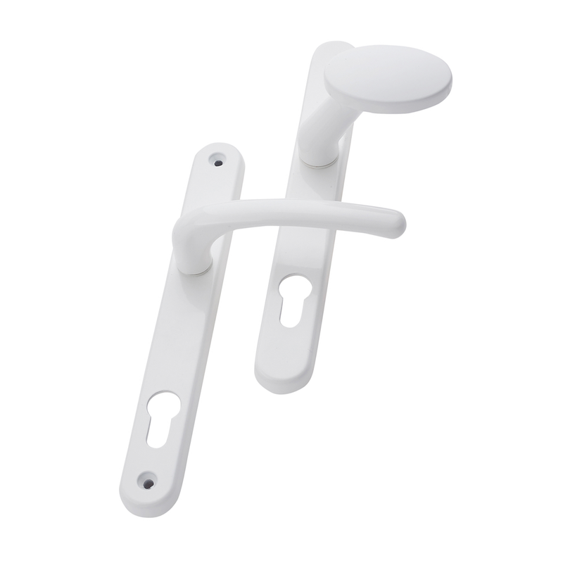 Fab Fix Balmoral UPVC Lever Pad Door Handles 92pz 210mm Screw Centres